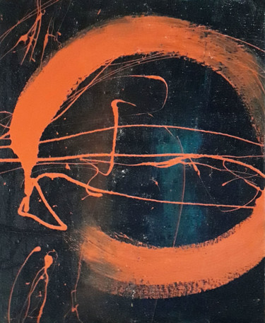 Peinture intitulée "D'où vient le vent…" par Marie Edmée Séguin, Œuvre d'art originale, Huile
