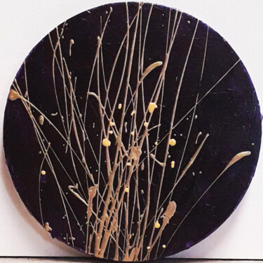 Peinture intitulée "Cosmos 4" par Marie Edmée Séguin, Œuvre d'art originale, Acrylique Monté sur Châssis en bois
