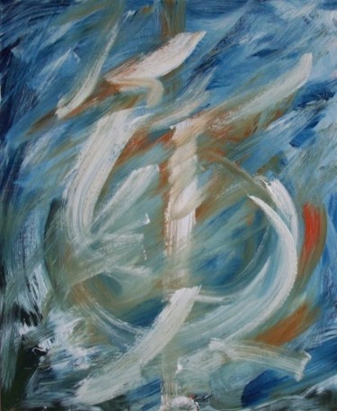 Peinture intitulée "Danse N°12" par Marie Edmée Séguin, Œuvre d'art originale