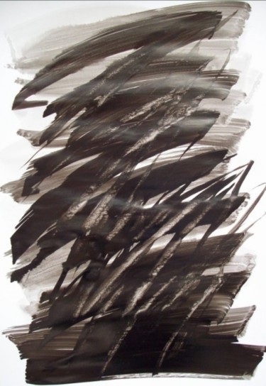 Painting titled "Encre 32" by Marie Edmée Séguin, Original Artwork