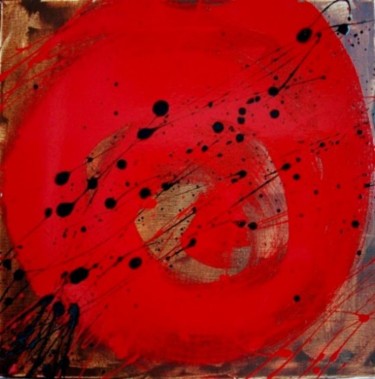 Peinture intitulée "Rêve rouge I" par Marie Edmée Séguin, Œuvre d'art originale, Autre