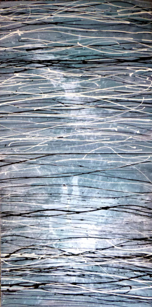 Peinture intitulée "Passage dans un cie…" par Marie Edmée Séguin, Œuvre d'art originale
