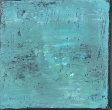 Peinture intitulée "Bleu 2" par Marie Edmée Séguin, Œuvre d'art originale, Huile