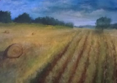 Peinture intitulée "Bottes des champs" par Marie Foisnet, Œuvre d'art originale