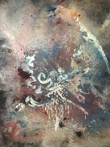 Tourbillon Peinture intitulée "Tourbillon" par Daniel Bathiard, Œuvre d'art originale, Huile