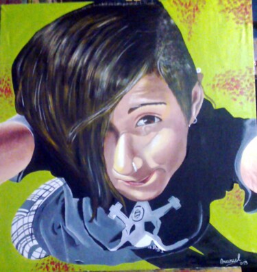 Pintura titulada "Juventud Divino Tes…" por Mariel Castello, Obra de arte original, Oleo