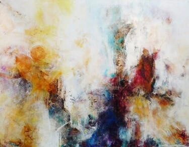 Картина под названием ""Conscience"" - Marie Laplace, Подлинное произведение искусства, Акрил Установлен на Деревянная рама…