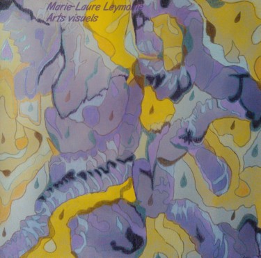 Peinture intitulée "Lâcher prise 4" par Marie-Laure Leymonie, Œuvre d'art originale, Aquarelle