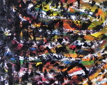 Peinture intitulée "Disparition" par Marie-Laure Leymonie, Œuvre d'art originale, Huile