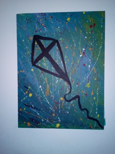 Peinture intitulée "Toile à l’acrylique" par Constella, Œuvre d'art originale