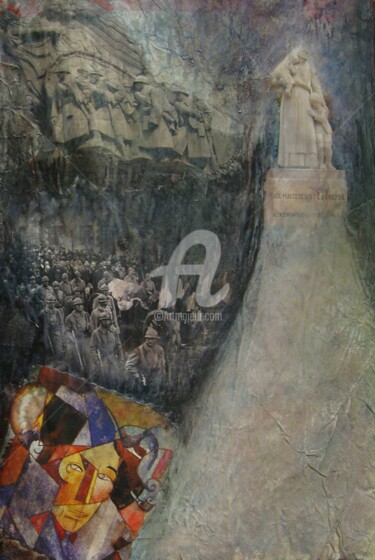 Peinture intitulée "hommage-a-andre-mar…" par Marie Malherbe, Œuvre d'art originale