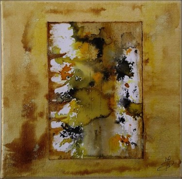 Peinture intitulée "Les quatre saisons…" par Marie-Noëlle Daubanay, Œuvre d'art originale, Huile