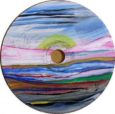 Peinture intitulée "CD1" par Marie-Noëlle Daubanay, Œuvre d'art originale, Huile