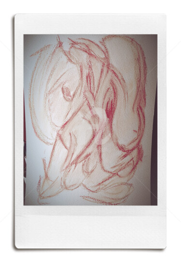 Рисунок под названием "Silence" - Mavis, Подлинное произведение искусства, Пастель