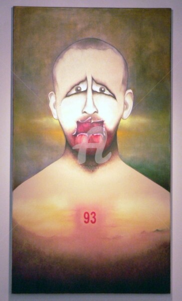 Peinture intitulée "Clone 93." par Eva Delvaux, Œuvre d'art originale