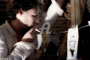 「AMOUR PERDU」というタイトルの写真撮影 Marie.Vによって, オリジナルのアートワーク, デジタル