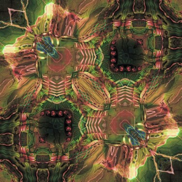 Цифровое искусство под названием "Плат 4" - Мария Бандуркина, Подлинное произведение искусства, Цифровая живопись