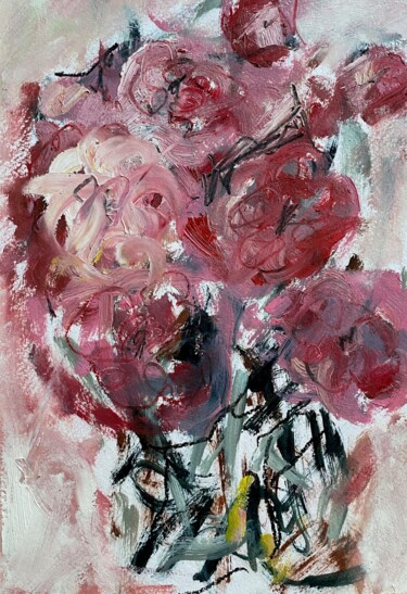 Malerei mit dem Titel "ABSTRACT 9" von Mariia Fedorova, Original-Kunstwerk, Öl