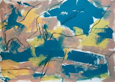Malerei mit dem Titel "Abstract 21" von Mariia Fedorova, Original-Kunstwerk, Öl