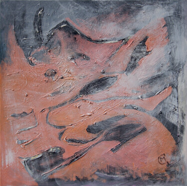 Malerei mit dem Titel "Mars" von Mariia Gorbunova, Original-Kunstwerk, Öl