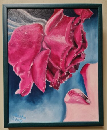 Malarstwo zatytułowany „ručně malovaný obra…” autorstwa Marija Banha Art, Oryginalna praca, Olej
