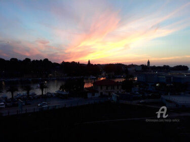 Fotografia zatytułowany „Late Sunset, Zadar,…” autorstwa Marija Sviličić, Oryginalna praca, Fotografia nie manipulowana