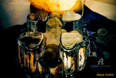 Photography titled "Crystal vessel lamp…" by Marija Sviličić, Original Artwork, Digital Photography