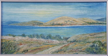 Painting titled "Nature marine motiv…" by Marija Sviličić, Original Artwork, Oil