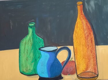 Malerei mit dem Titel "Stillleben" von Marija Weiß, Original-Kunstwerk, Acryl