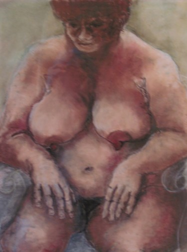 Drawing titled "Une pause ! - A bre…" by Marijo Ponce Fest, Original Artwork, Pastel