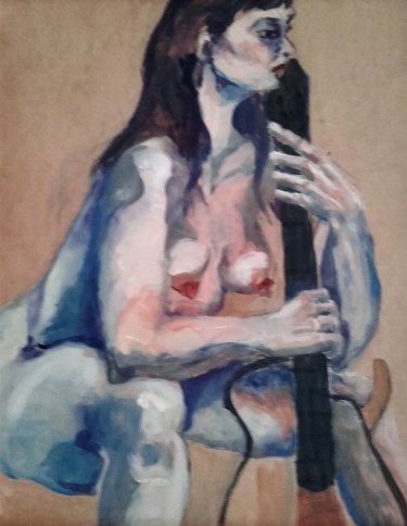 Pittura intitolato "Brune" da Marijo Ponce Fest, Opera d'arte originale, Acrilico