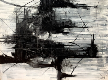 Картина под названием "Gotham" - Марика Шульц, Подлинное произведение искусства, Масло