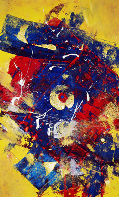 Картина под названием "absolute" - Марика Гексе, Подлинное произведение искусства, Акрил