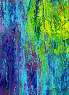 Картина под названием "summer rain" - Марика Гексе, Подлинное произведение искусства