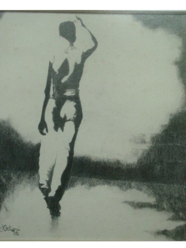 Pintura intitulada "Dancer" por Marilda Beligni, Obras de arte originais