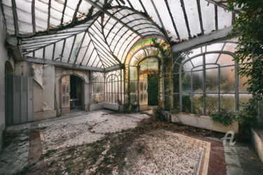 Fotografia intitulada "Jardin d'hiver" por Marilyne K., Obras de arte originais, Fotografia digital