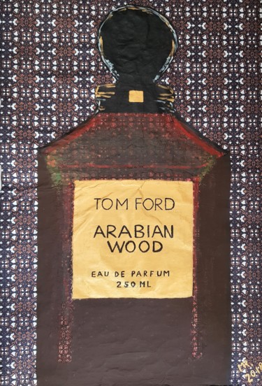 Pittura intitolato "Tom Ford.Arabian wo…" da Marie Ruda, Opera d'arte originale, Acrilico