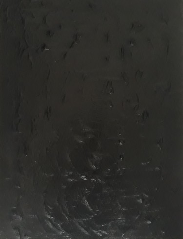 Картина под названием "Black thoughts." - Marie Ruda, Подлинное произведение искусства, Акрил
