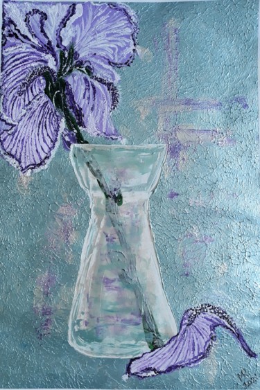 Malerei mit dem Titel "Still life-009." von Marie Ruda, Original-Kunstwerk, Acryl