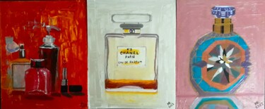 Malerei mit dem Titel "Perfumery-2." von Marie Ruda, Original-Kunstwerk, Acryl