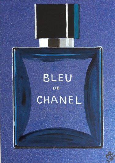 Schilderij getiteld "Perfumery-6;Chanel-…" door Marie Ruda, Origineel Kunstwerk, Acryl