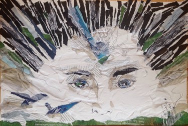 Картина под названием "Полет" - Марина Шилехина, Подлинное произведение искусства, Другой