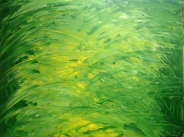 Peinture intitulée "palmier" par Marina Dupont Dutilloy, Œuvre d'art originale, Acrylique