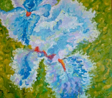 Painting titled "Let’s save Nature -…" by Marina Fedorova, Original Artwork, Oil
