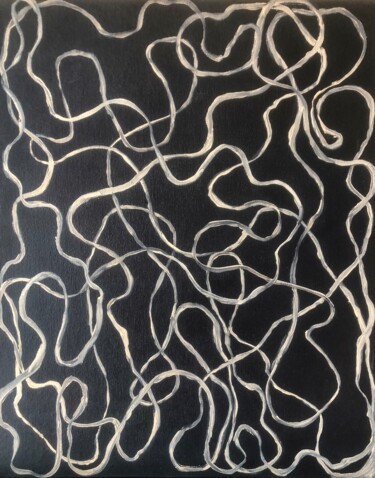 Картина под названием "The Letter You Neve…" - Marina Gorbachova, Подлинное произведение искусства, Масло