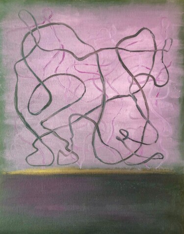 Malerei mit dem Titel "Senses 3" von Marina Gorbachova, Original-Kunstwerk, Öl