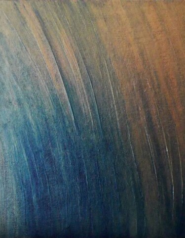 Картина под названием "Blue" - Marina Gorbachova, Подлинное произведение искусства, Масло