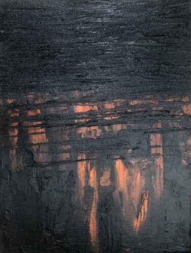 Malerei mit dem Titel "Shaman’s Soul" von Marina Gorbachova, Original-Kunstwerk, Öl