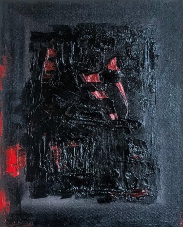Malerei mit dem Titel "Kiss" von Marina Gorbachova, Original-Kunstwerk, Öl