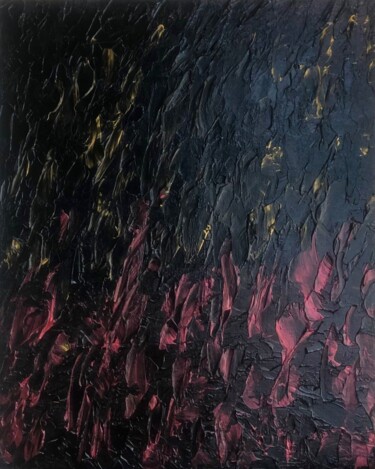 Pittura intitolato "River" da Marina Gorbachova, Opera d'arte originale, Acrilico